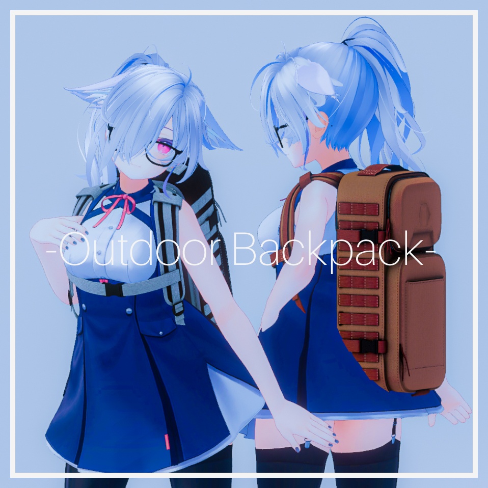 Outdoor Backpack 【桔梗ちゃん対応】