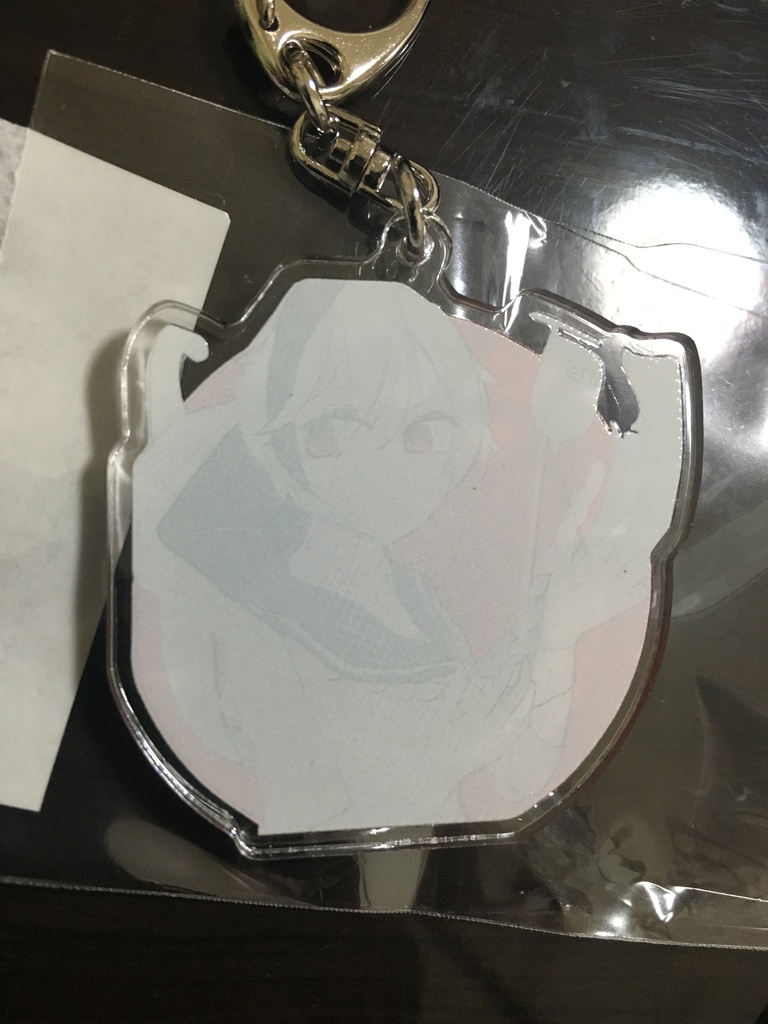 ヒトサマアレルギー アクリルキーホルダー