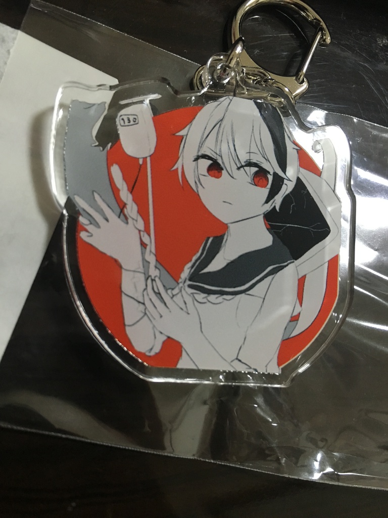 ヒトサマアレルギー アクリルキーホルダー