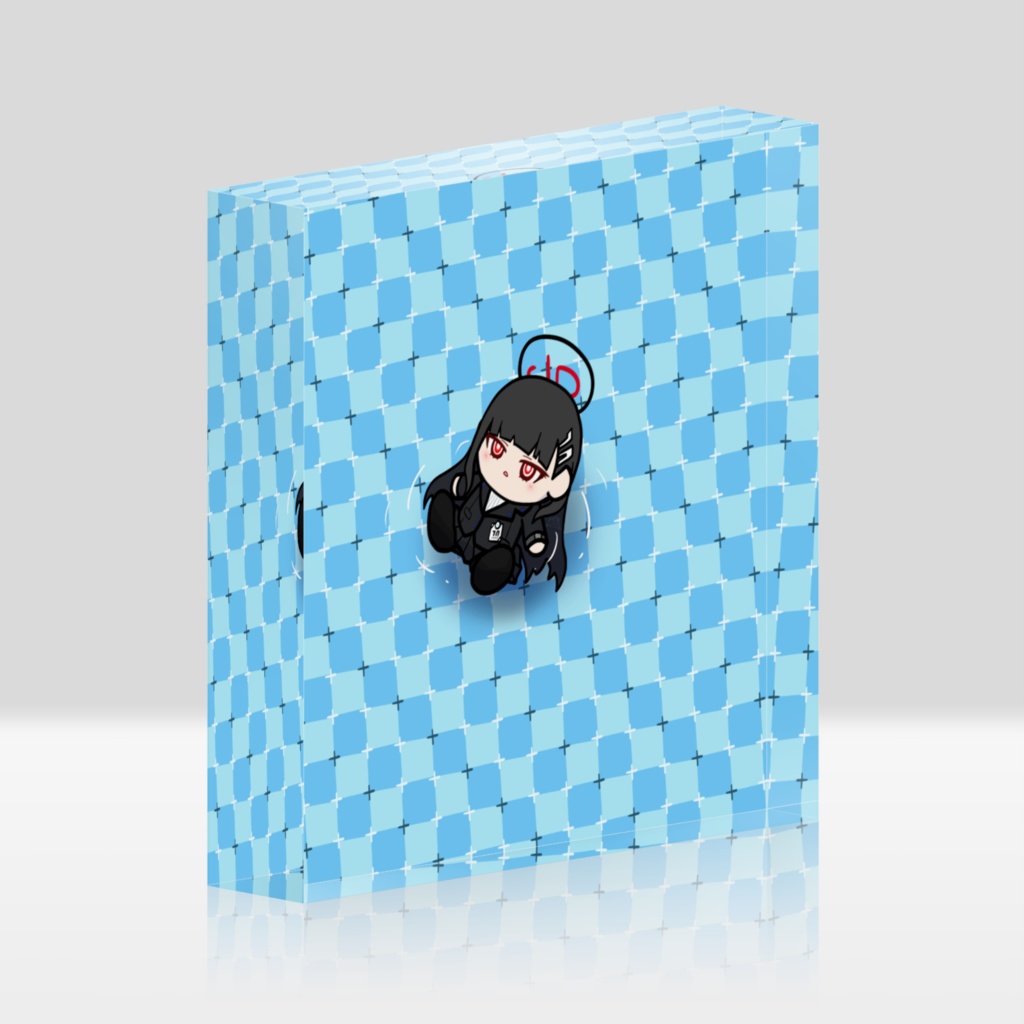 ぷかぷかリオ アクリルブロック