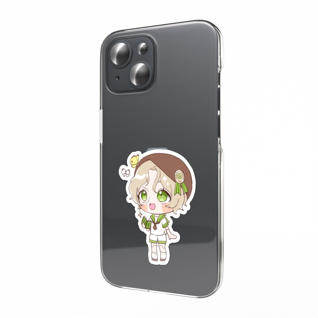 あくたりくセーラー服ver. スマホステッカー