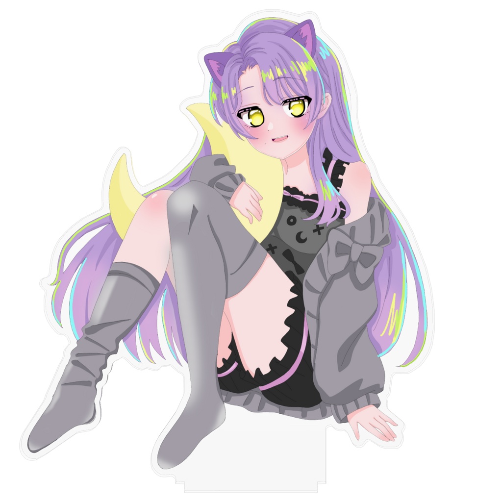 内田ミヤコ#おうちでごろん・アクリルスタンド