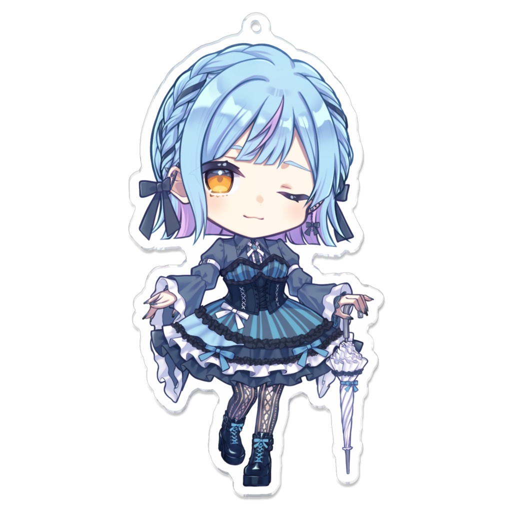 ゴシックデフォルメアクリルキーホルダー