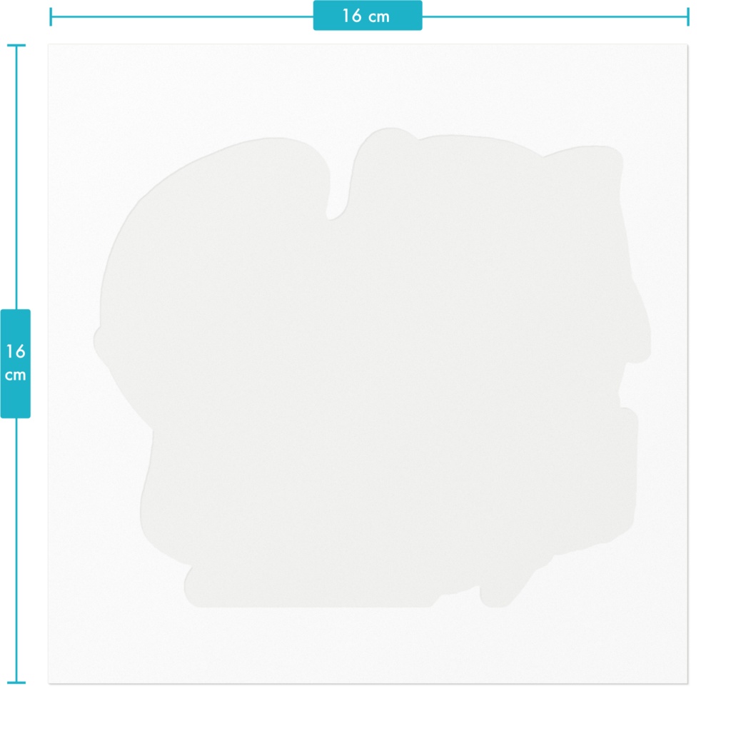 犬耳おばさんステッカー「FISH!!」