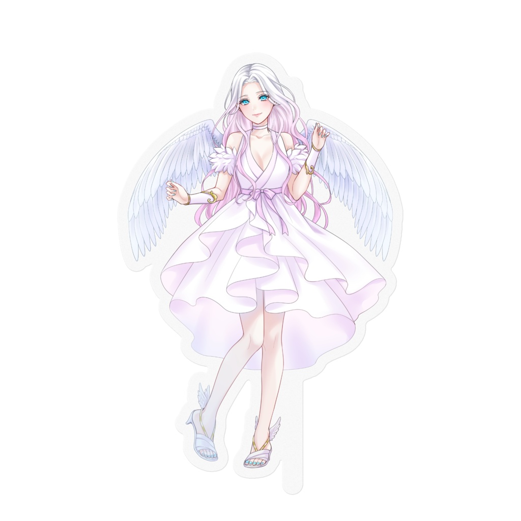 こあ.オリジナルステッカー