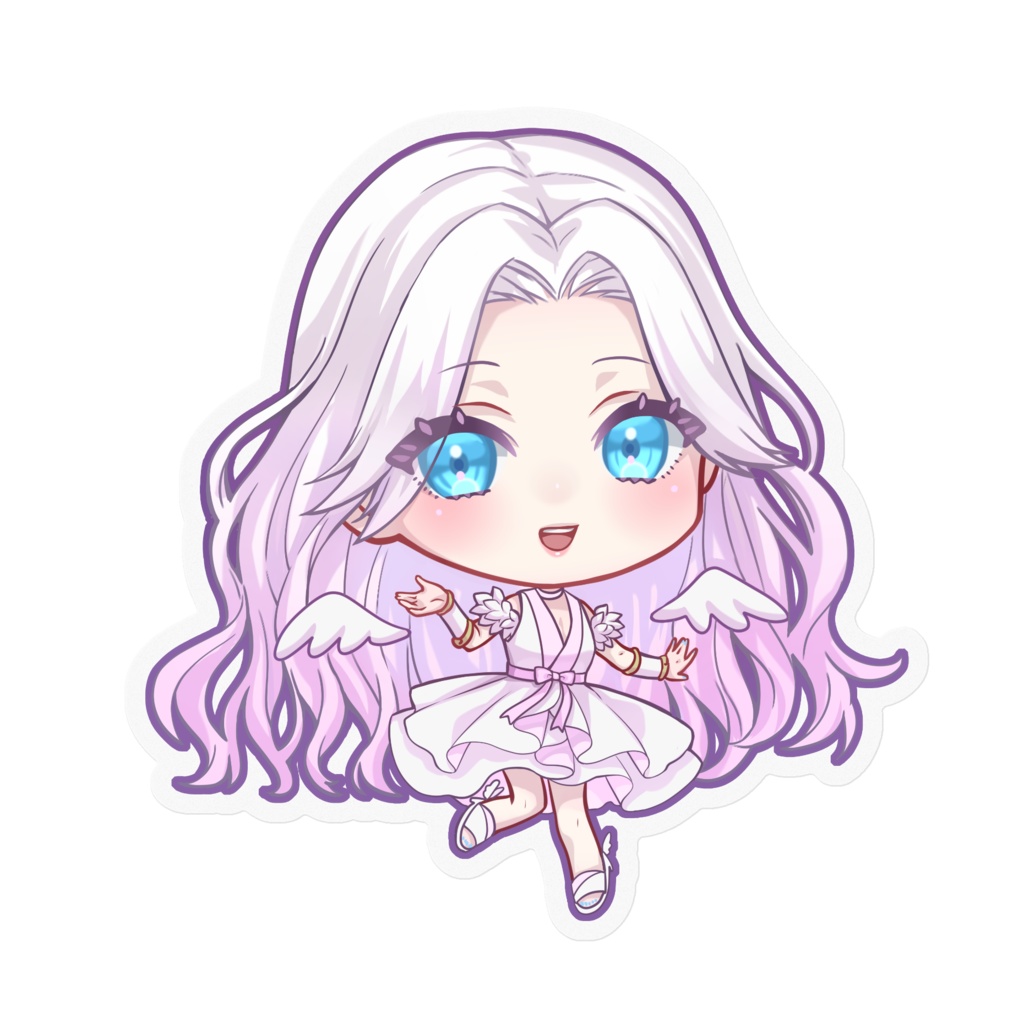 こあ.オリジナルステッカー