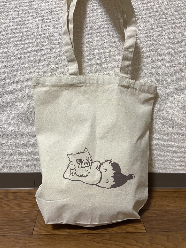 ねそべり伊之助トートバッグ
