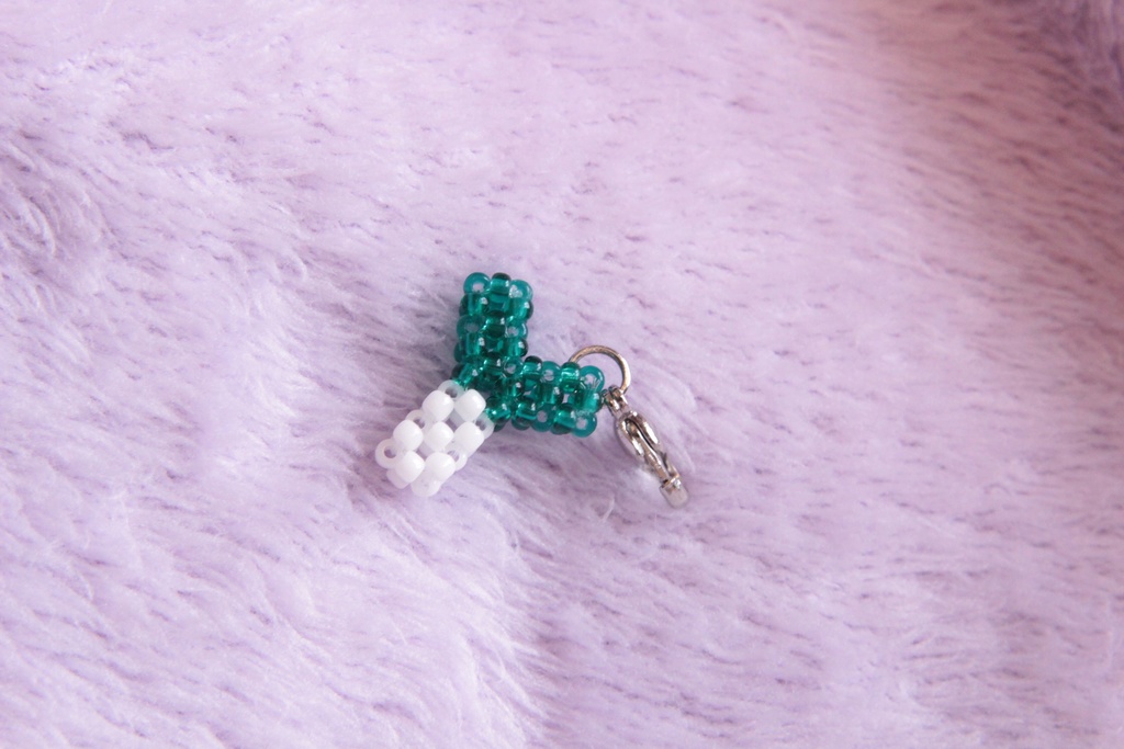 ネギ ビーズマスコット