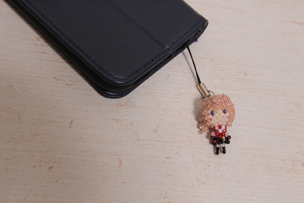 望月穂波 ビーズマスコット