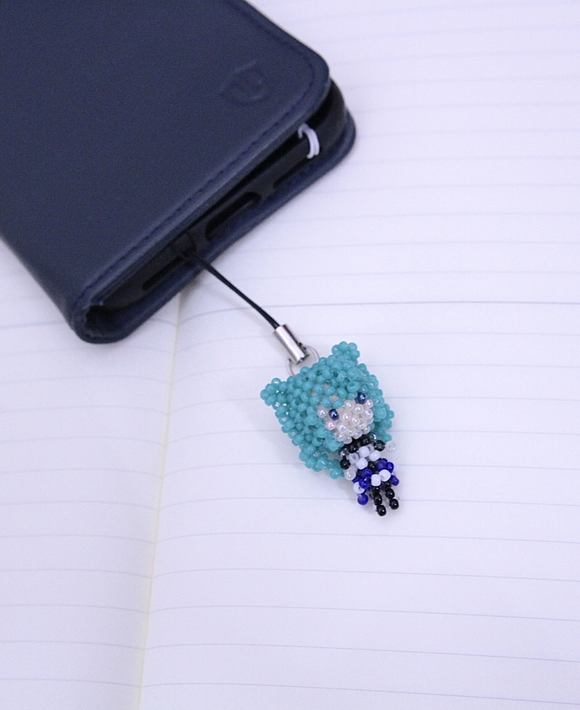 Vivid BAD SQUAD 初音ミク ビーズマスコット