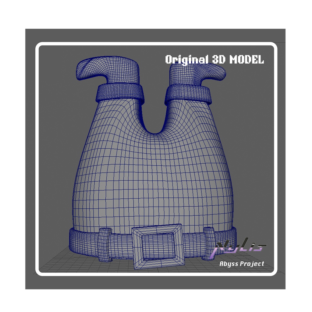 【VRChat想定アクセサリー】クリスマス風 サンタさん帽子(アニメーション付き)