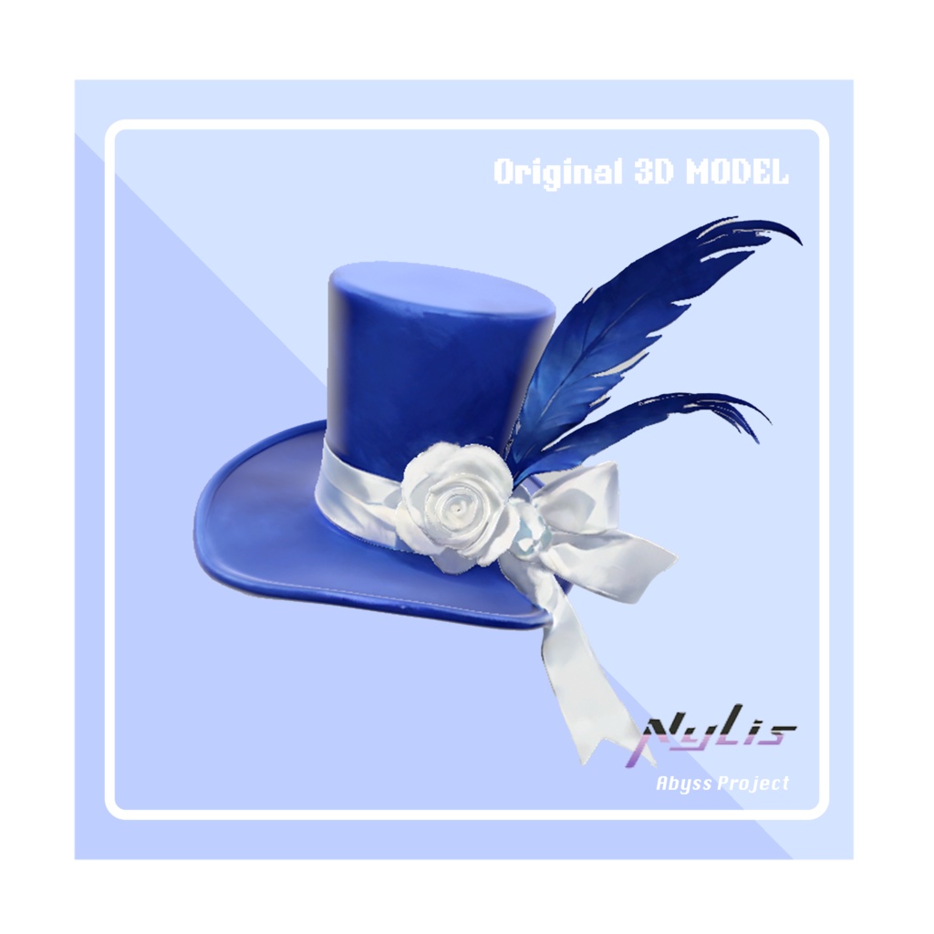 【オリジナル】旅人の詩・ハット【高品質3Dモデル】