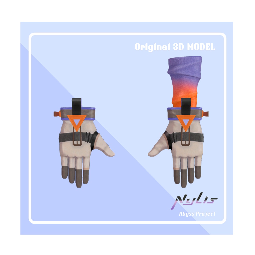 【オリジナル】保護用手袋 - Protective Gloves【高品質3Dモデル】