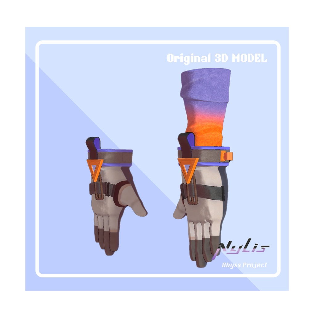 【オリジナル】保護用手袋 - Protective Gloves【高品質3Dモデル】