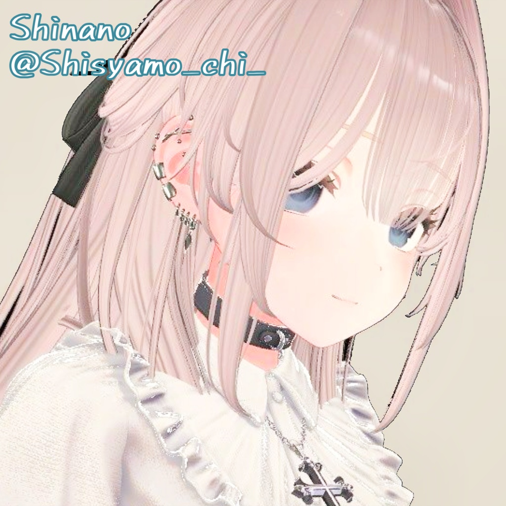 【複数アバター対応】【MA対応】♦ Simple Heavily Earrings ♦ しんぷるばちばちピアス