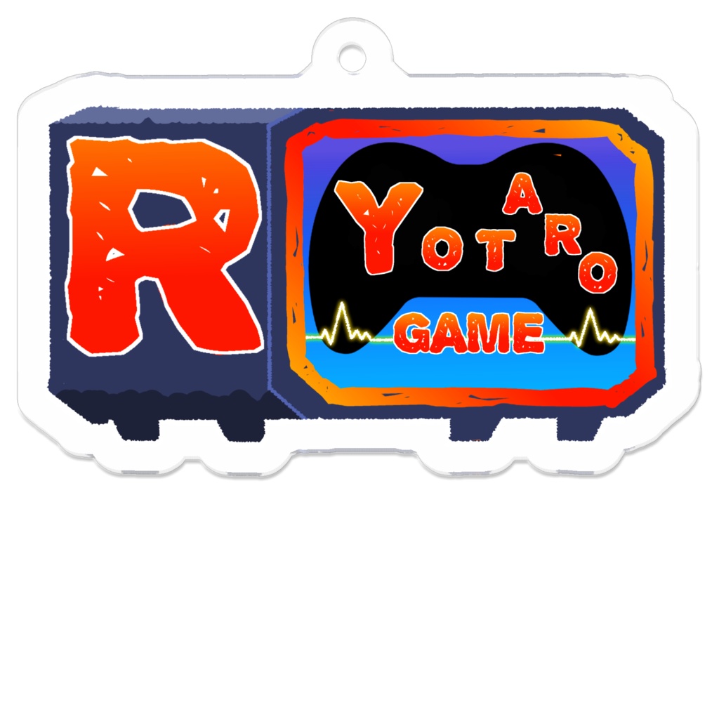 ロゴアクリルキーホルダー