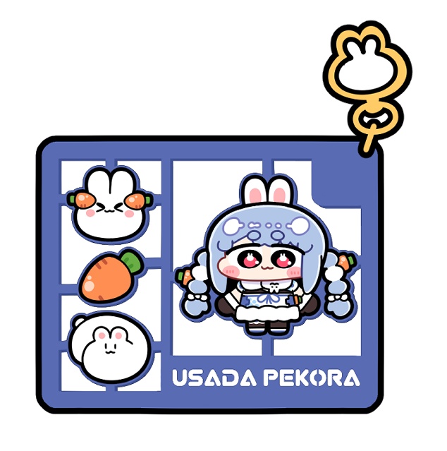ぺこら　アクリルキーホルダー