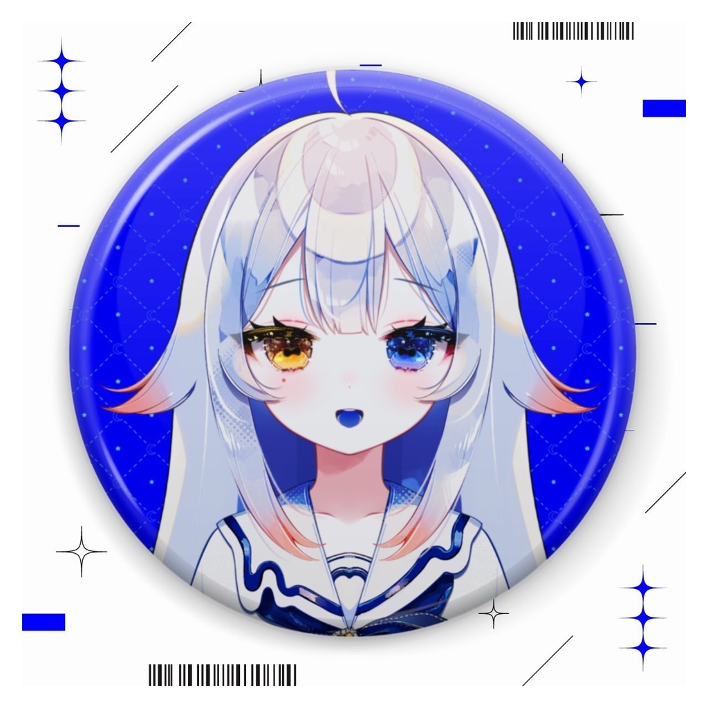 【全2種】立ち絵缶バッジ