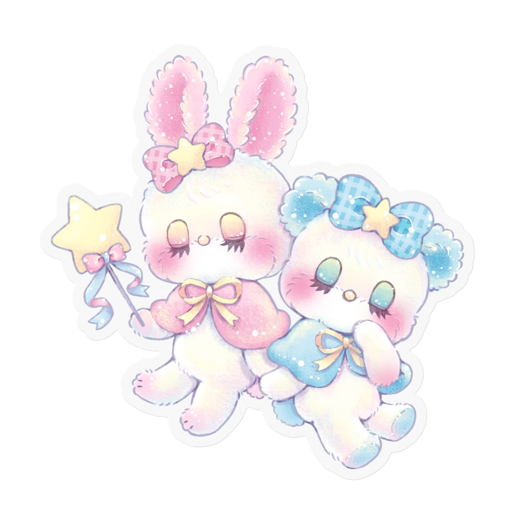 Twinkle magic ステッカー(クリア)