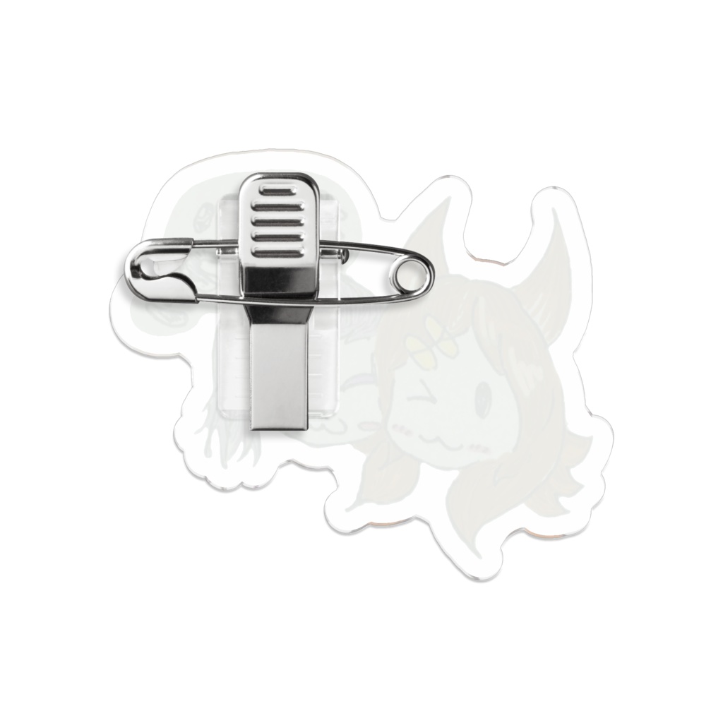 ぎゅっとアクリルバッチ