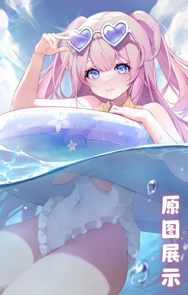 绘画模版【清凉一夏】vup可商可自绘/可接稿+定制/礼物定制