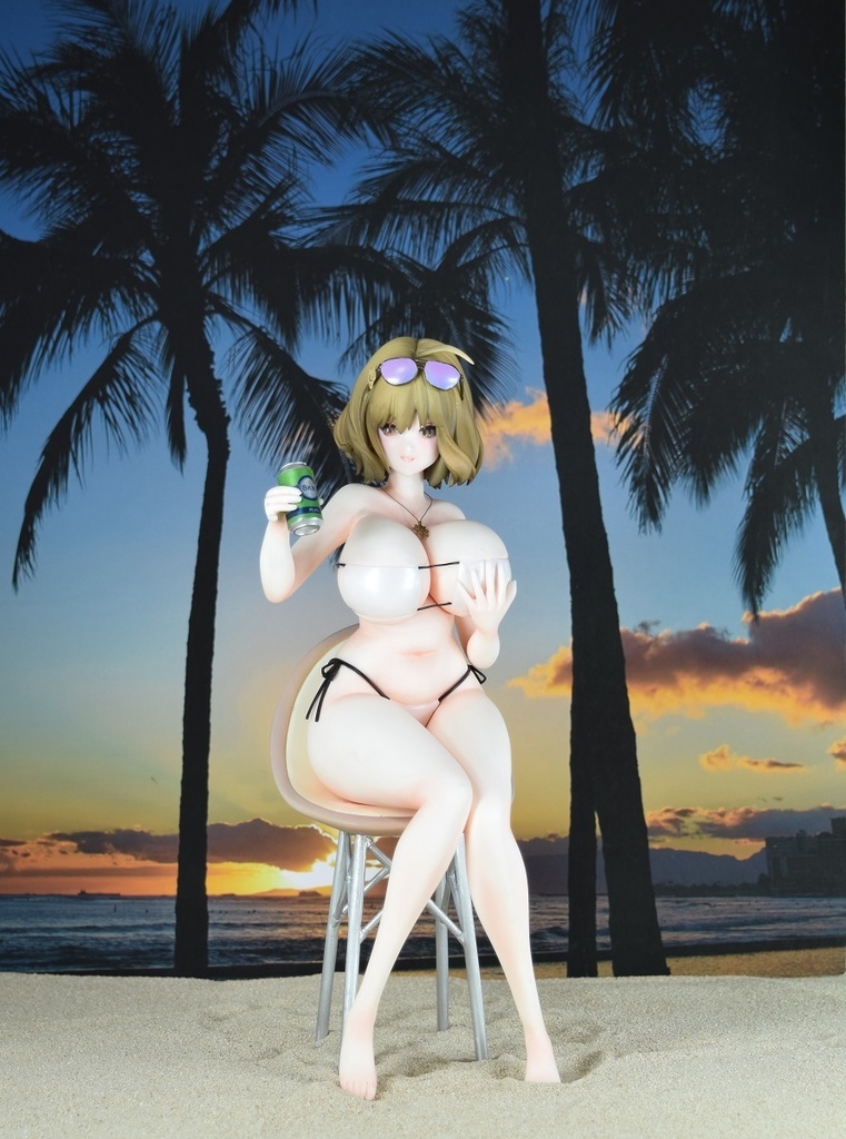S-MIST 勝利の女神:NIKKE 1/5 水着アニス(アニス:スパークリングサマー)椅子付き 組立キット 再販セール