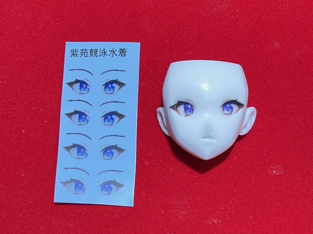 S-MIST ドルフィンウェーブ 1/5住乃絵紫苑(競泳水着ver.)用 瞳デカールセット