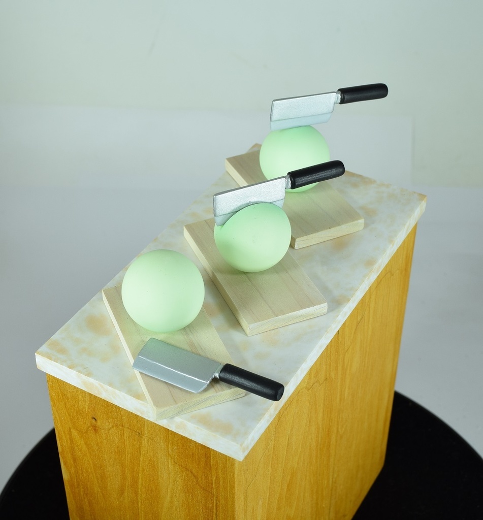 キャベツ・包丁セット S-MIST 夜明け前より瑠璃色な作画崩壊・伝説の例のキャベツ