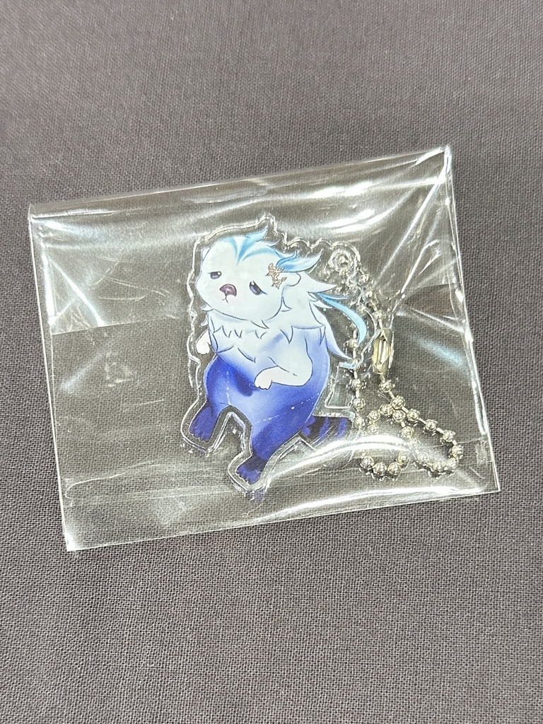 【在庫処分価格】ヌヴィレット ラッコアクリルキーホルダー