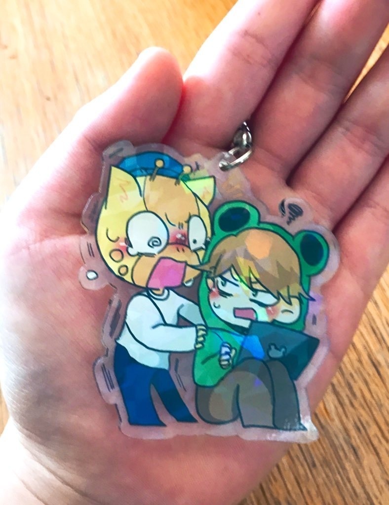 ヤルミナコンビアクリルキーホルダー