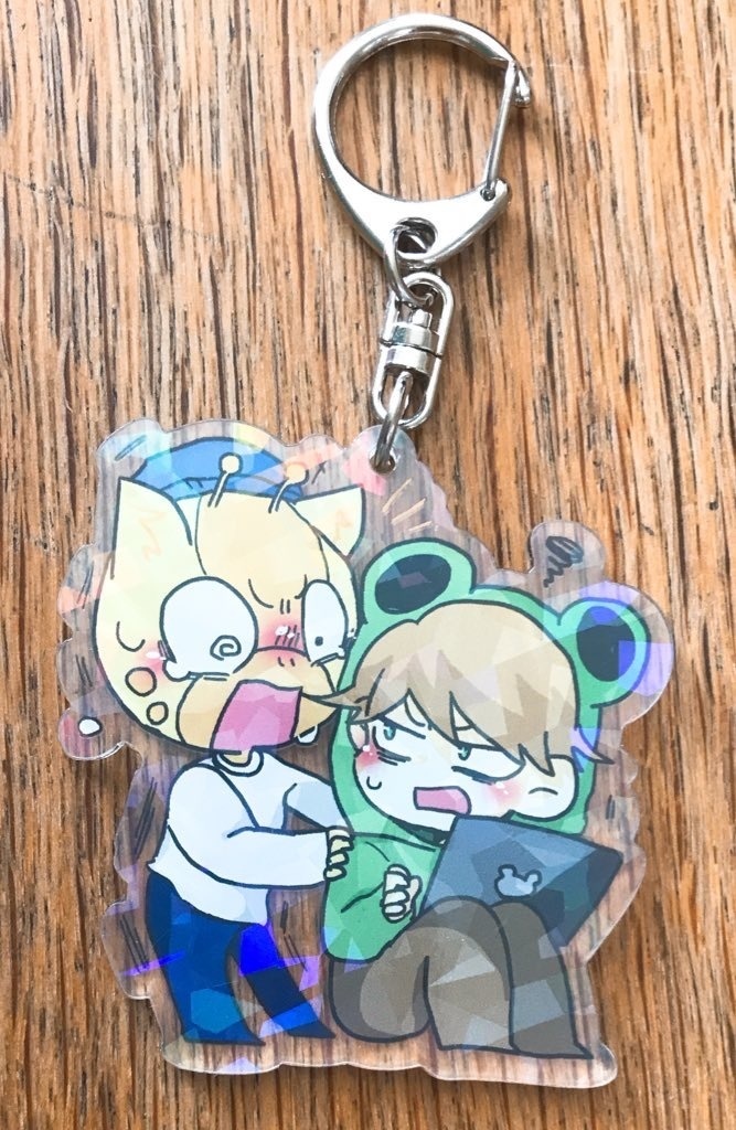 ヤルミナコンビアクリルキーホルダー