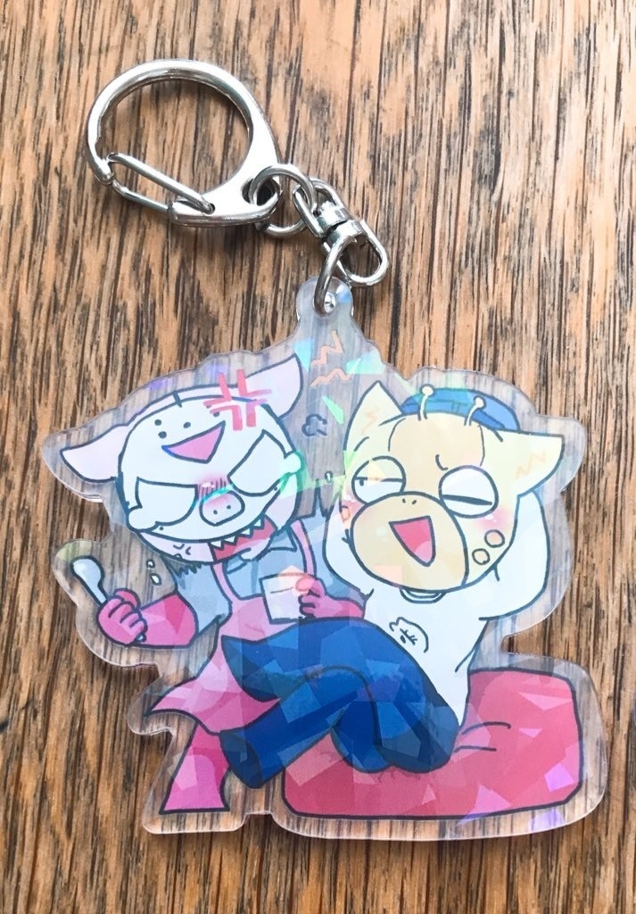 ヤルミナコンビアクリルキーホルダー