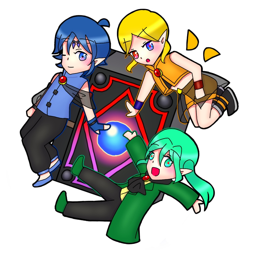 伯爵ズ堕ちおまけトリオアクスタ