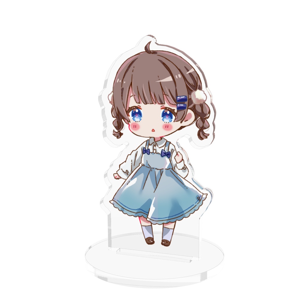 アクリルフィギュア【水色】