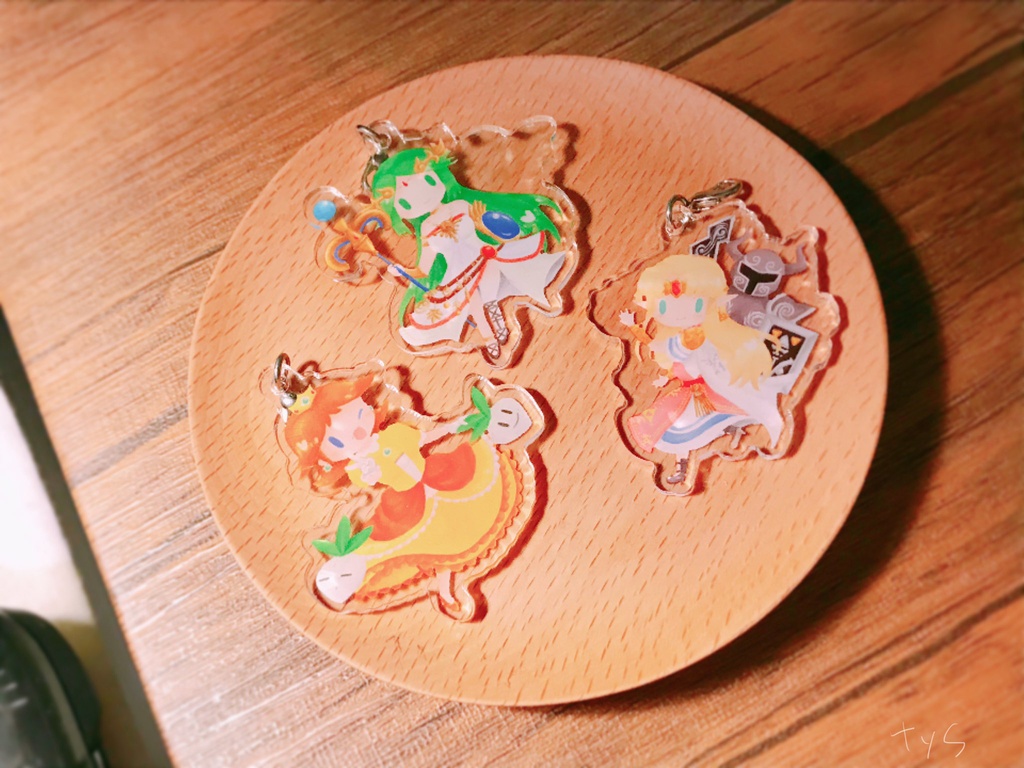 スマッシュガールズ☆アクリルキーホルダー