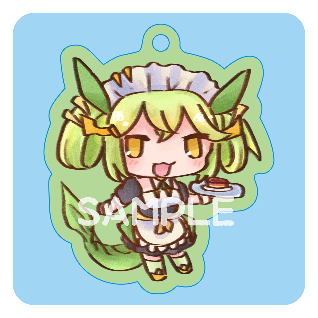 ドラゴンメイドアクリルキーホルダー