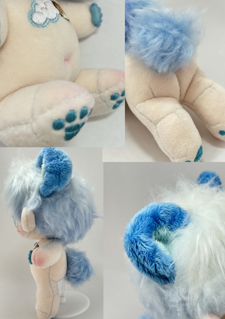 もっちりほっぺ人型