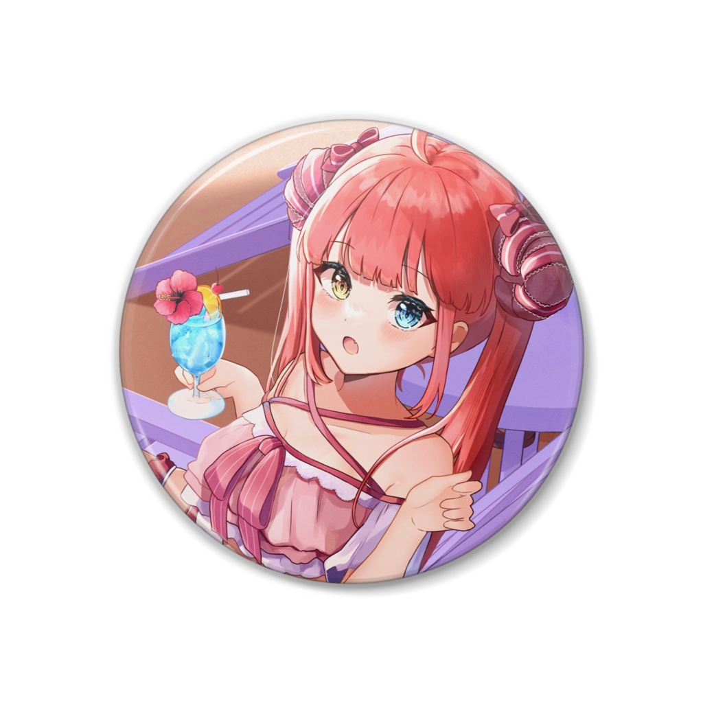 🎂華咲ありす　誕生日記念グッズ　缶バッチ🎂