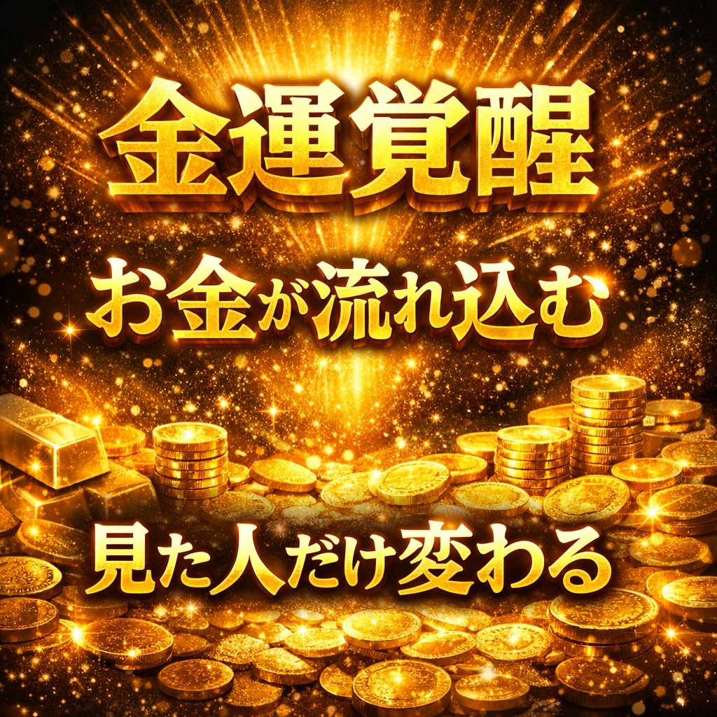 金運覚醒プロンプト｜お金を引き寄せる最強テンプレート