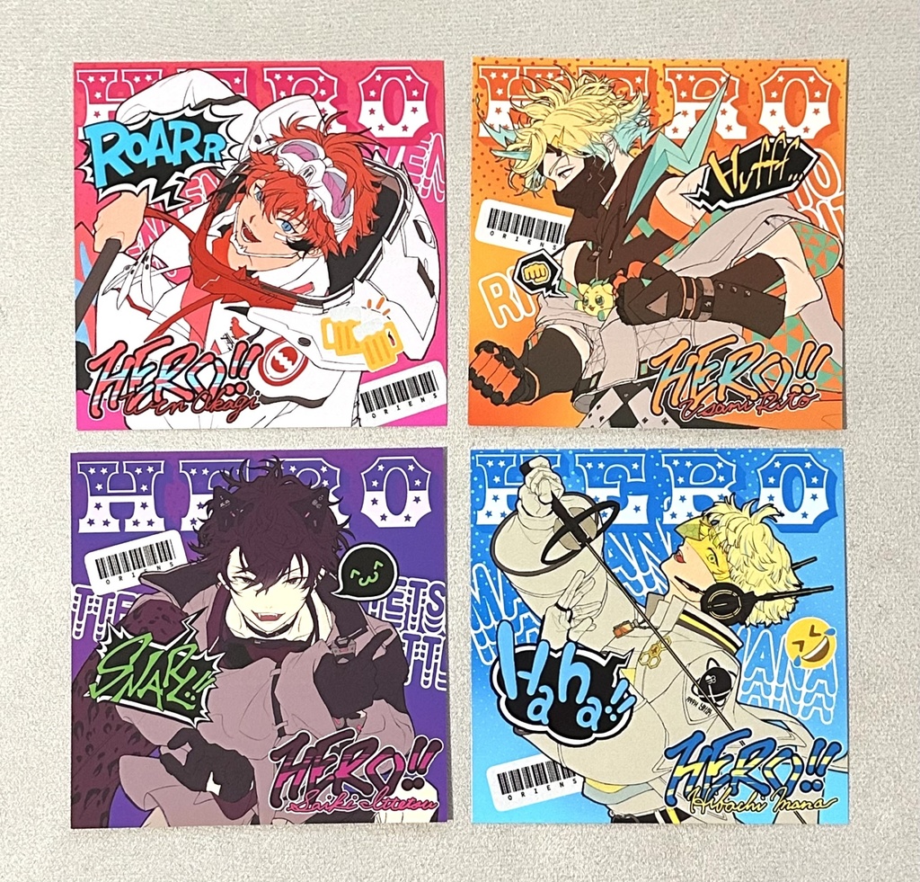 イラストカードセット【Oriens】