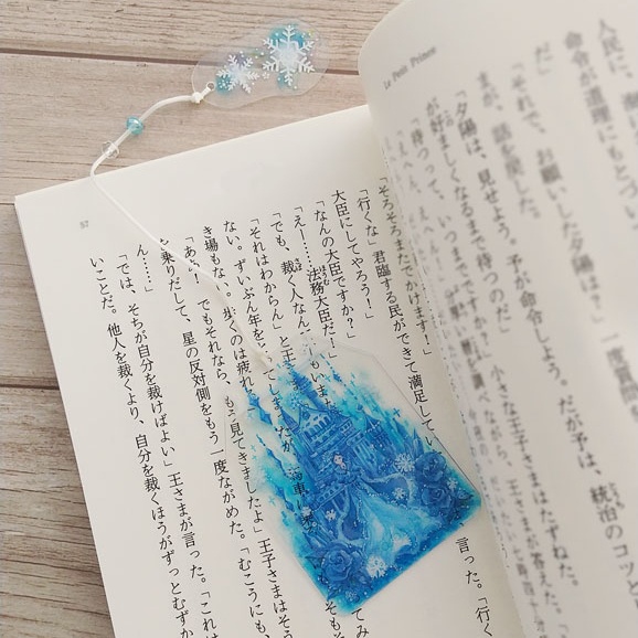 紅茶しおり＜女王の雪色ミルクティー＞