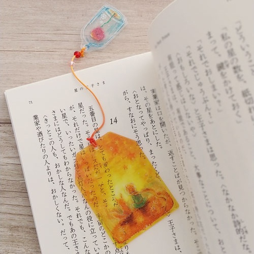 紅茶しおり＜王子さまのローズティー＞