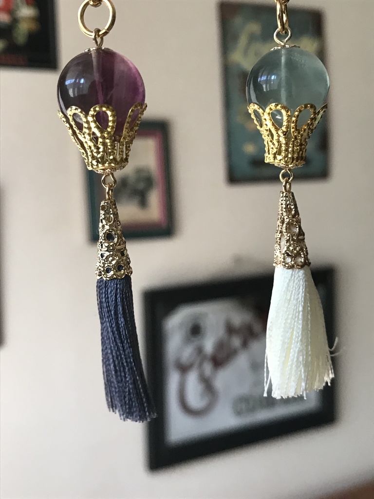 フローライトの根付