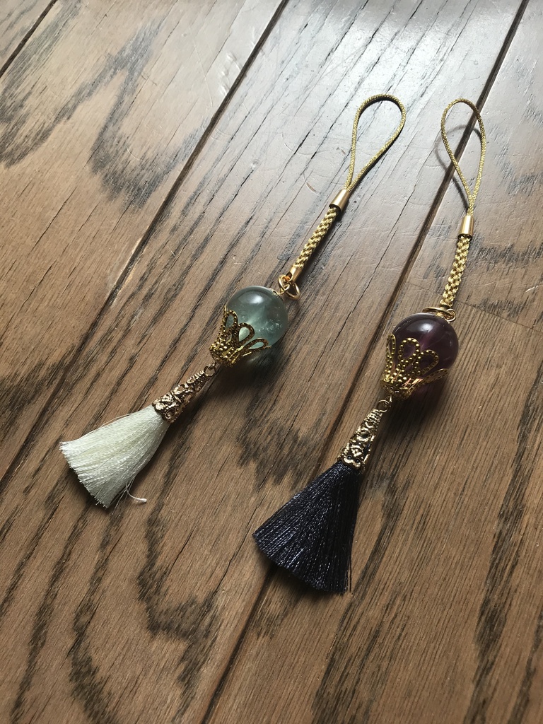 フローライトの根付