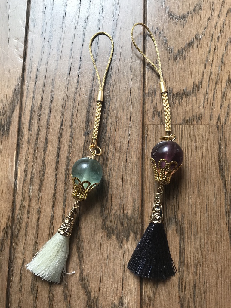 フローライトの根付