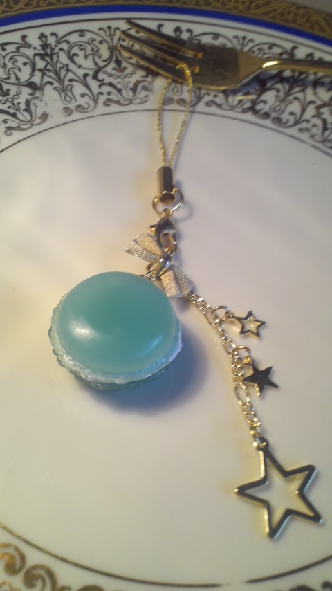 パステルカラーマカロンストラップ