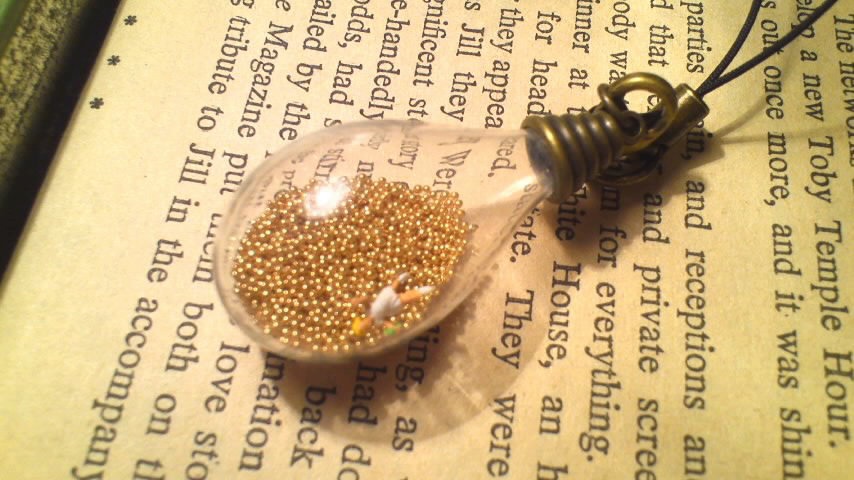 電球ストラップ(シャンデリア球)