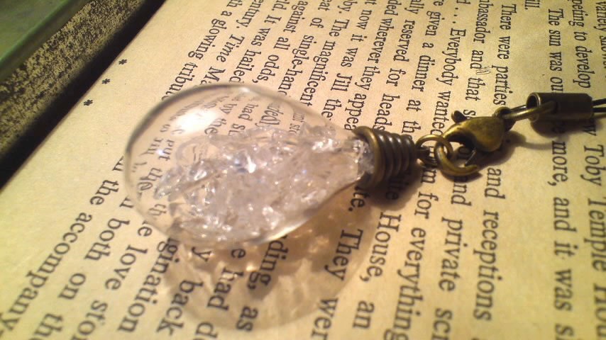 電球ストラップ(シャンデリア球)