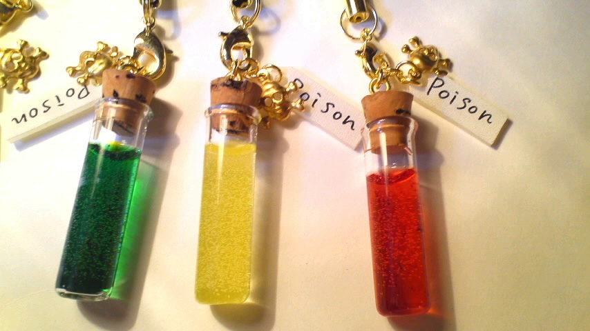 カラフル試験管(poison)