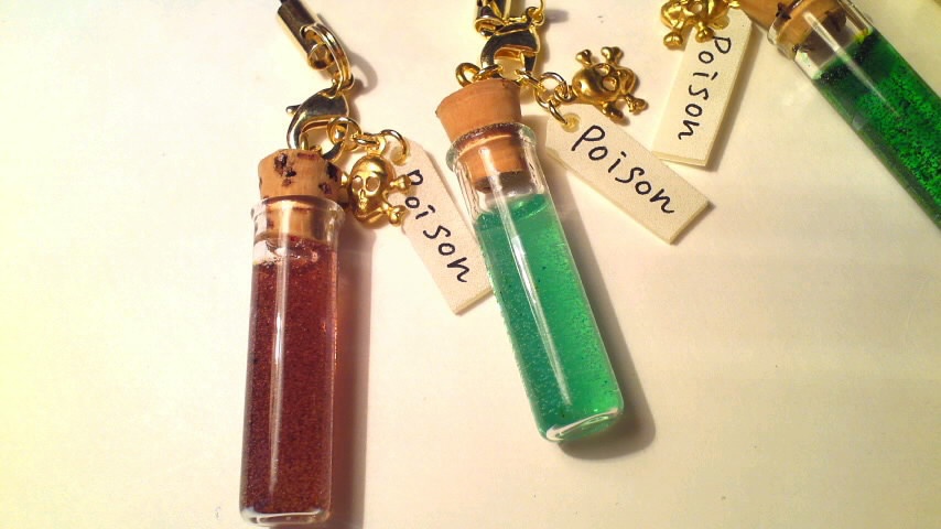 カラフル試験管(poison)